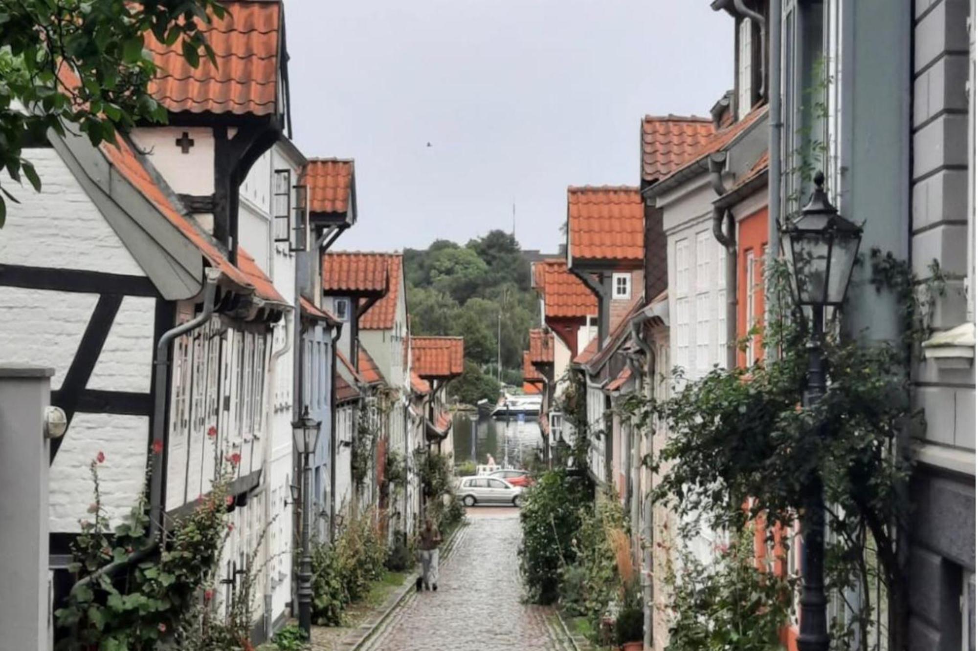 Kuestenliebe -Mit Traumhaftem Meerblick Und Balkon Flensburgo Exterior foto